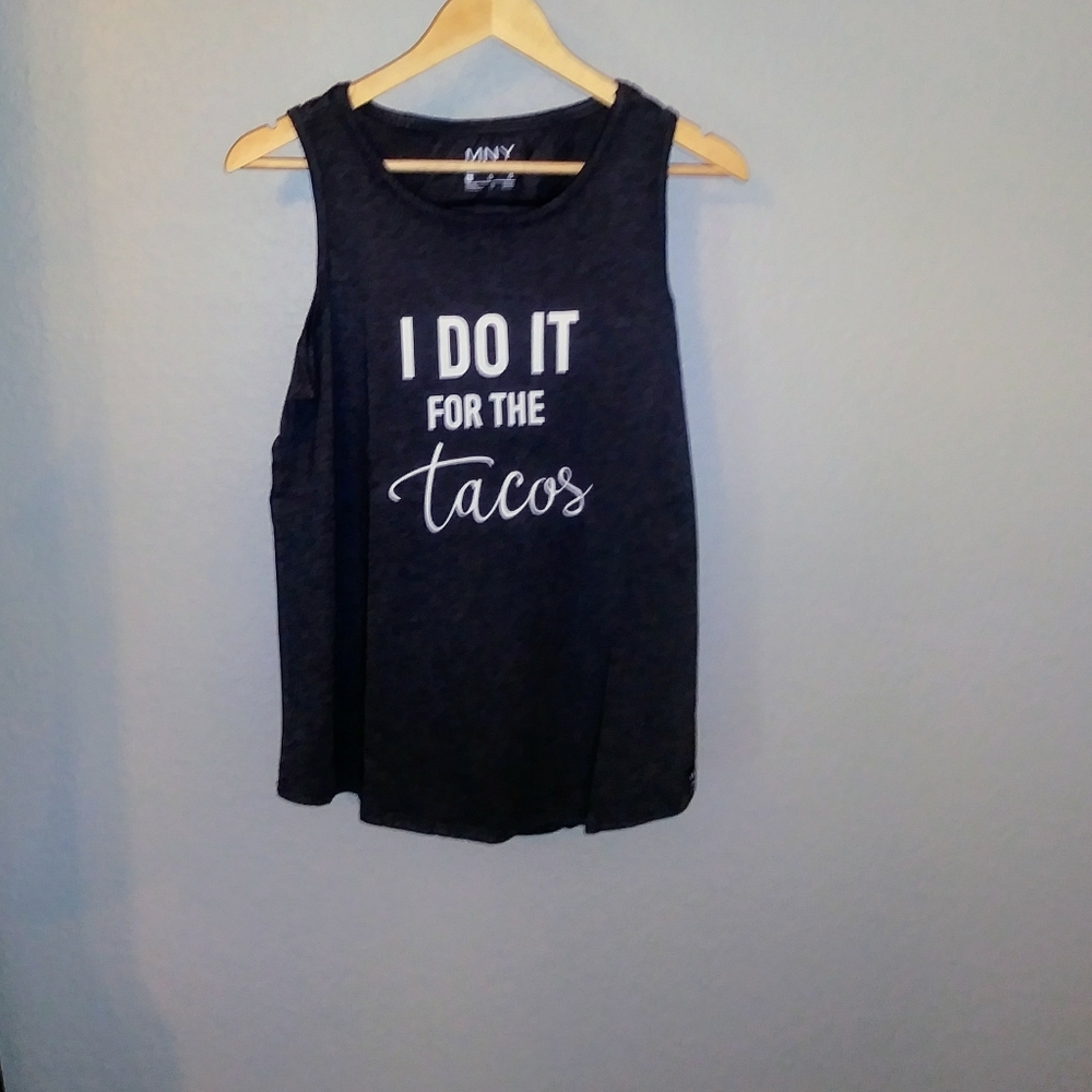 NWT-Womans graphic Tank-L
